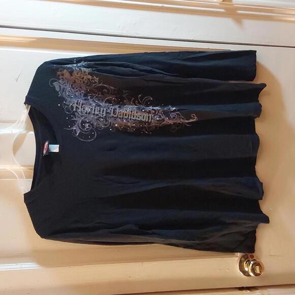 Harley-Davidson Tops - Harley-Davidson XL long sleeve shirt.